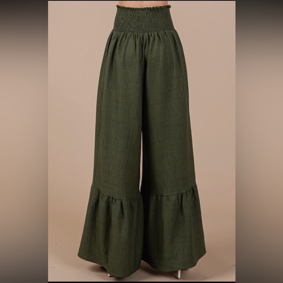 Boho Extra Wide Leg Pants - Picture 5 of 6